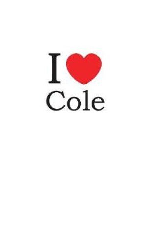 Cover of I Love Cole