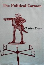 Book cover for The Political Cartoon