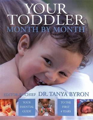 Book cover for Your Toddler Month by Month