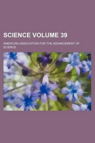 Cover of Science Volume 39