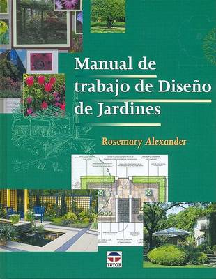 Book cover for Manual de Trabajo de Diseno de Jardines