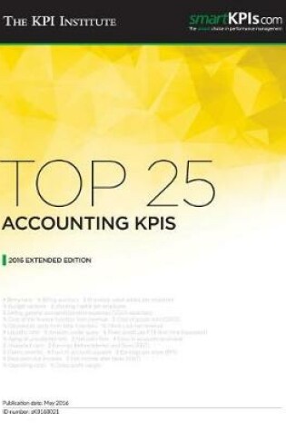 Cover of Top 25 Accounting KPis