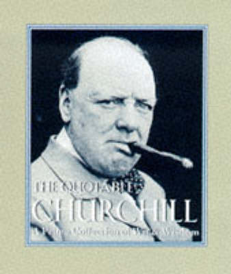 Book cover for The Quotable Churchill