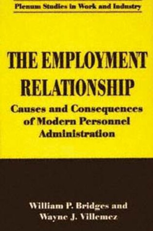 Cover of The Employment Relationship