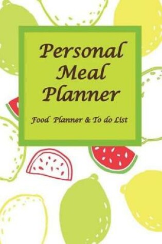 Cover of Personal Meal Planner