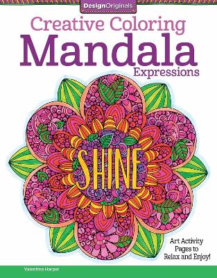 Cover of Creative Coloring Mandala Expressions