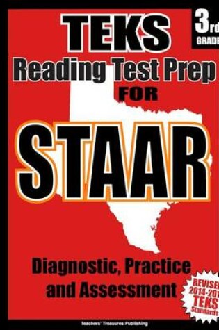 Cover of TEKS 3rd Grade Reading Test Prep for STAAR