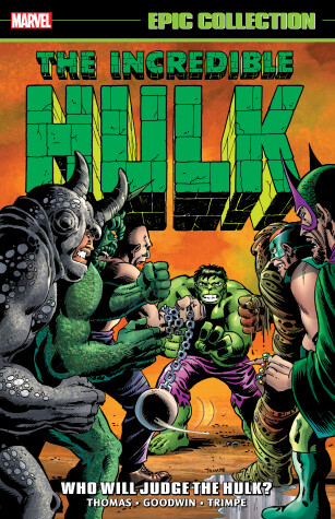 Book cover for Incredible Hulk Epic Collection: Who Will Judge The Hulk?