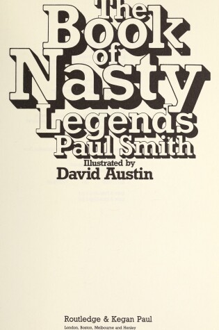 Cover of Book of Nasty Legends