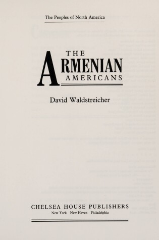 Cover of The Armenian Americans