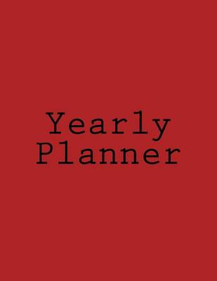 Book cover for Yearly Planner