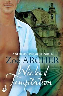 Book cover for Wicked Temptation: Nemesis, Unlimited Book 3  (A suspenseful historical adventure romance)