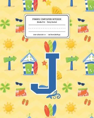 Book cover for Primary Composition Notebook Grades K-2 Story Journal J