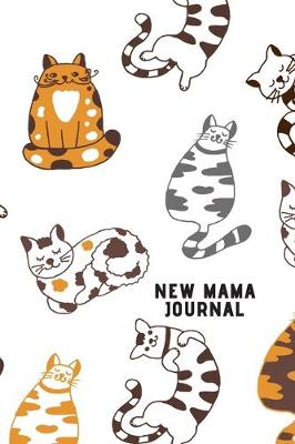 Book cover for New Mama Journal - for cat loving mums to be