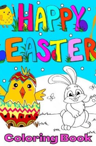 Cover of Happy Easter Coloring Book