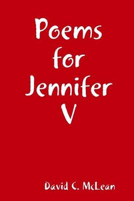 Book cover for Poems for Jennifer V