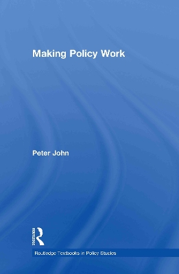 Cover of Making Policy Work