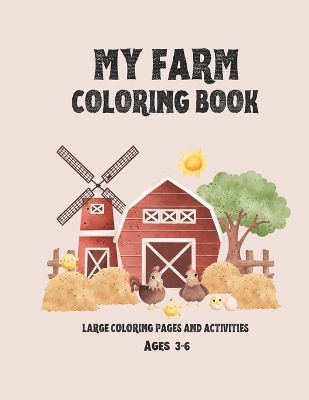 Book cover for My Farm Coloring Book