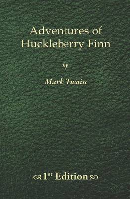 Book cover for Adventures of Huckleberry Finn - 1st Edition