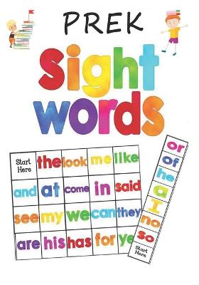 Book cover for Prek Sight Words Books