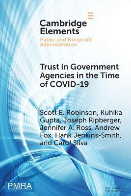 Book cover for Trust in Government Agencies in the Time of COVID-19