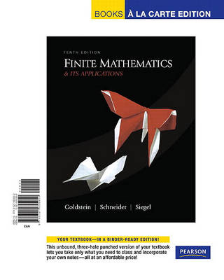 Book cover for Finite Mathematics & Its Applications, Books a la Carte Edition