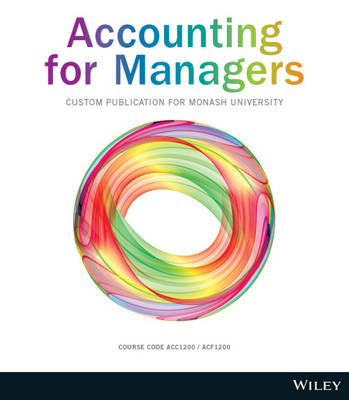 Book cover for (AUCM) Accounting for Managers for Monash University