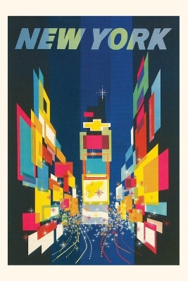 Book cover for Vintage Journal Travel Poster, New York City