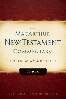 Book cover for MacArthur New Testament Commentary Index