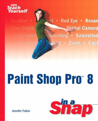 Book cover for Paint Shop Pro 8 in a Snap