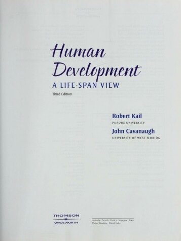 Book cover for IE-Human Devel W/CD 3e