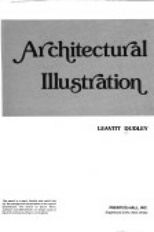 Cover of Architectural Illustration