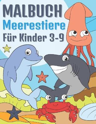 Book cover for Malbuch Meerestiere