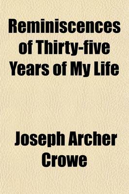 Book cover for Reminiscences of Thirty-Five Years of My Life