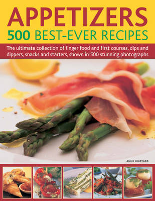 Book cover for Appetizers: 500 Best Ever Recipes