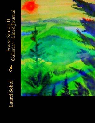 Cover of Forest Sunset II Galleria Lined Journal