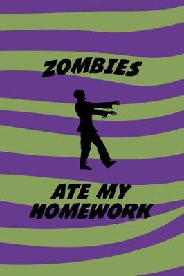 Book cover for Zombies Ate My Homework