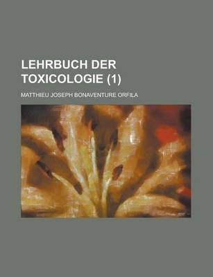 Book cover for Lehrbuch Der Toxicologie (1)