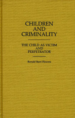 Book cover for Children and Criminality