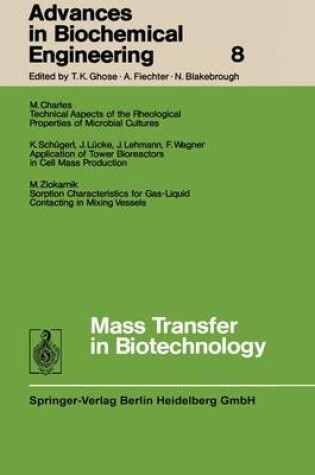 Cover of Mass Transfer in Biotechnology