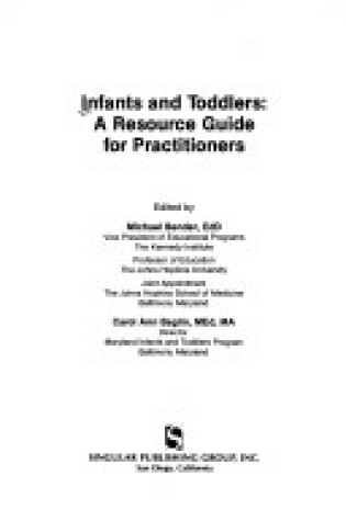 Cover of Infants and Toddlers