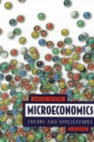 Cover of Transparency Masters to Microeconomics: Theory and Applications 3