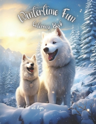 Book cover for Wintertime fun Coloring book