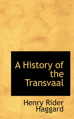 Book cover for A History of the Transvaal