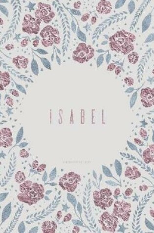 Cover of Composition Notebook. Isabel
