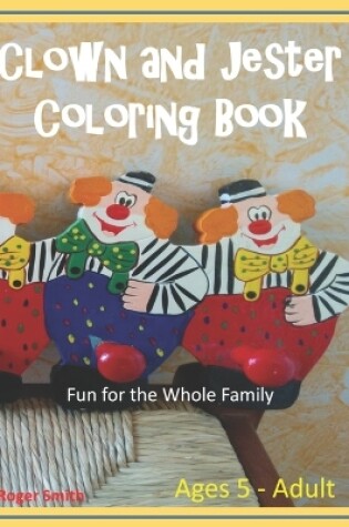 Cover of Clown and Jester Coloring Book