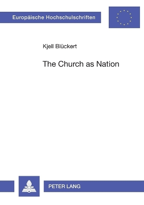 Cover of The Church as Nation