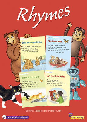 Book cover for PM Rhymes Big Book + IWB CD