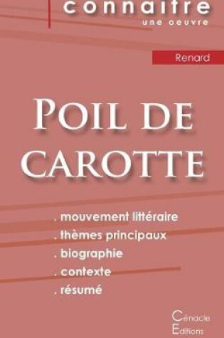 Cover of Fiche de lecture Poil de carotte de Jules Renard (Analyse litteraire de reference et resume complet)