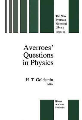 Book cover for Averroes' Questions in Physics